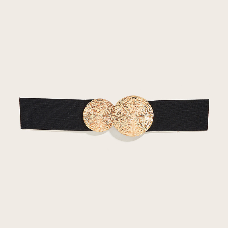 Ceinture large décorative pour femme, avec boucle métallique, pour manteau et robe, ceinture amincissante, corset, cummerbund
