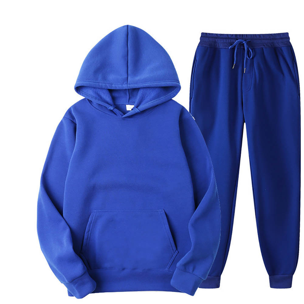 Survêtement pour hommes sweats à capuche et pantalons de survêtement de haute qualité mâle quotidien décontracté sweat à capuche de sport costume de Jogging