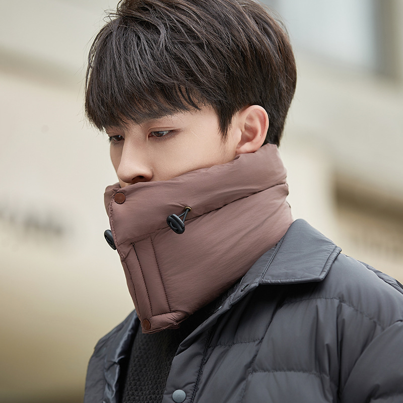 Écharpe de protection contre le froid pour homme, écharpe de protection contre le vent pour le cou, écharpe de protection contre le froid pour le cou, pour le cyclisme en plein air en hiver