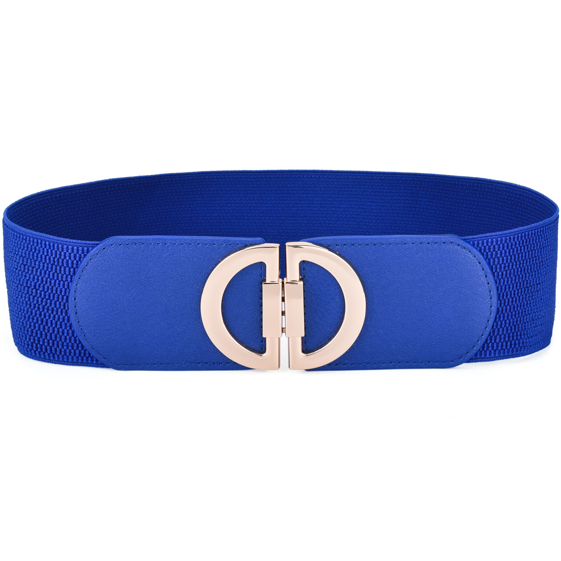 Ceinture élastique fine pour femmes, boucle en alliage, grande taille, extensible, large, pour robes