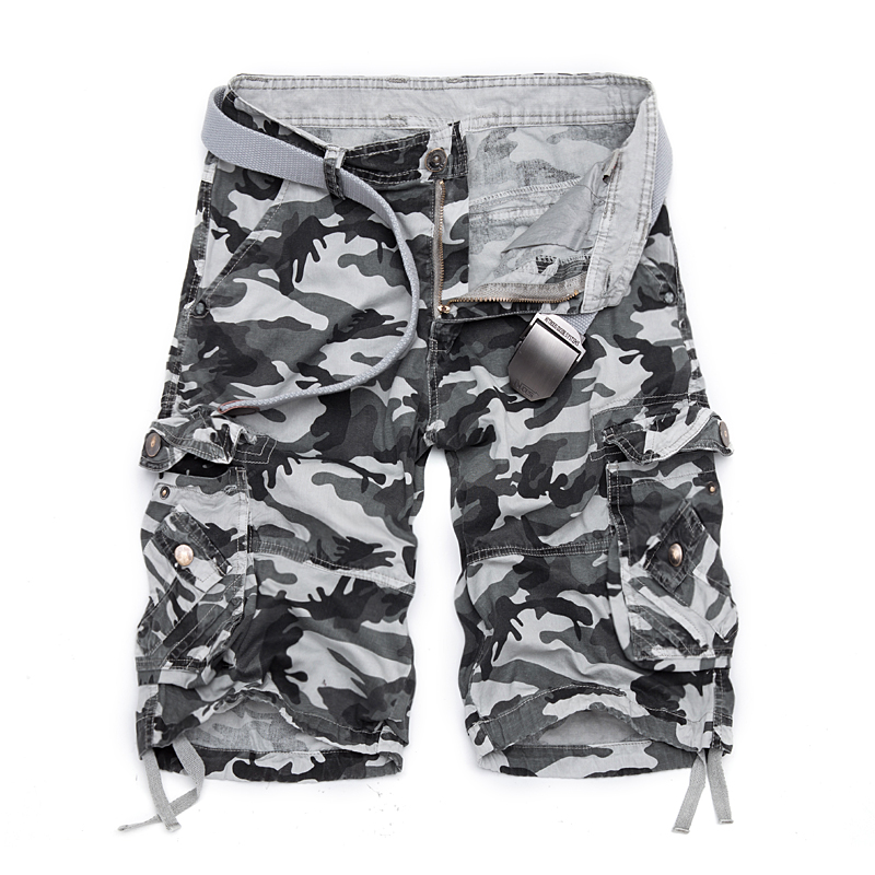 Shorts décontractés hommes Camouflage hommes Cargo Shorts vêtements d'extérieur été offre spéciale qualité coton marque vêtements mâle pantalons de survêtement militaire