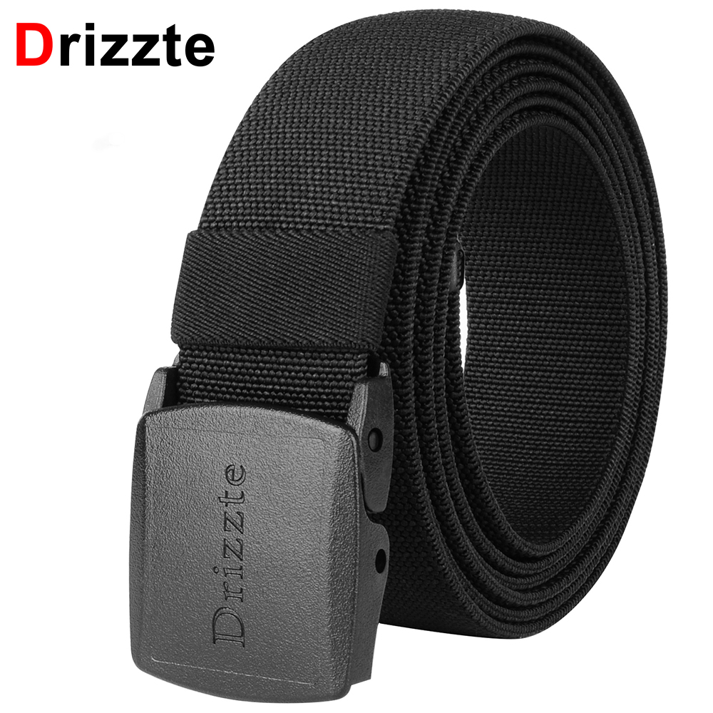 Drizzte-Ceinture habillée en tissu élastique pour homme, grande et grande taille, 120-190cm, YKK, plastique, struc51 à 75 po, grande taille pour homme