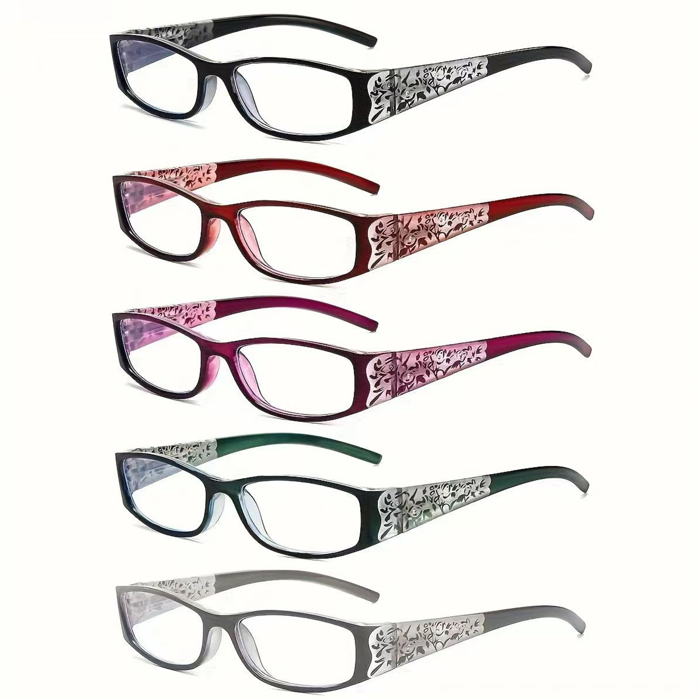 Lunettes de lecture pour femmes d'âge moyen et âgées, mode, haute définition, motif élégant
