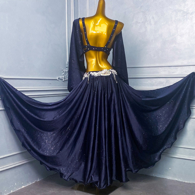 Costume de carnaval pour femmes, tenue de danse du ventre, robe de danse, costume de compétition, performance orientale sur scène, corset, jupe longue