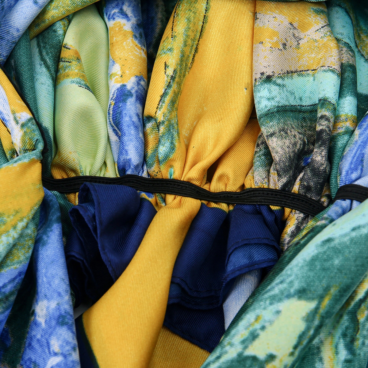 Nouveau Foulard Pré-noué Imprimé 2026 pour Femme Musulmane, Turban Chimiothérapie, Couvre-chef pour Perte de Cheveux, Bandana Extensible
