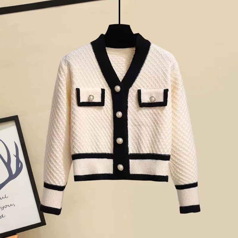 Cardigan en tricot à manches longues pour femmes, mode coréenne, ample, manteau d'extérieur, nouvelle collection coréenne