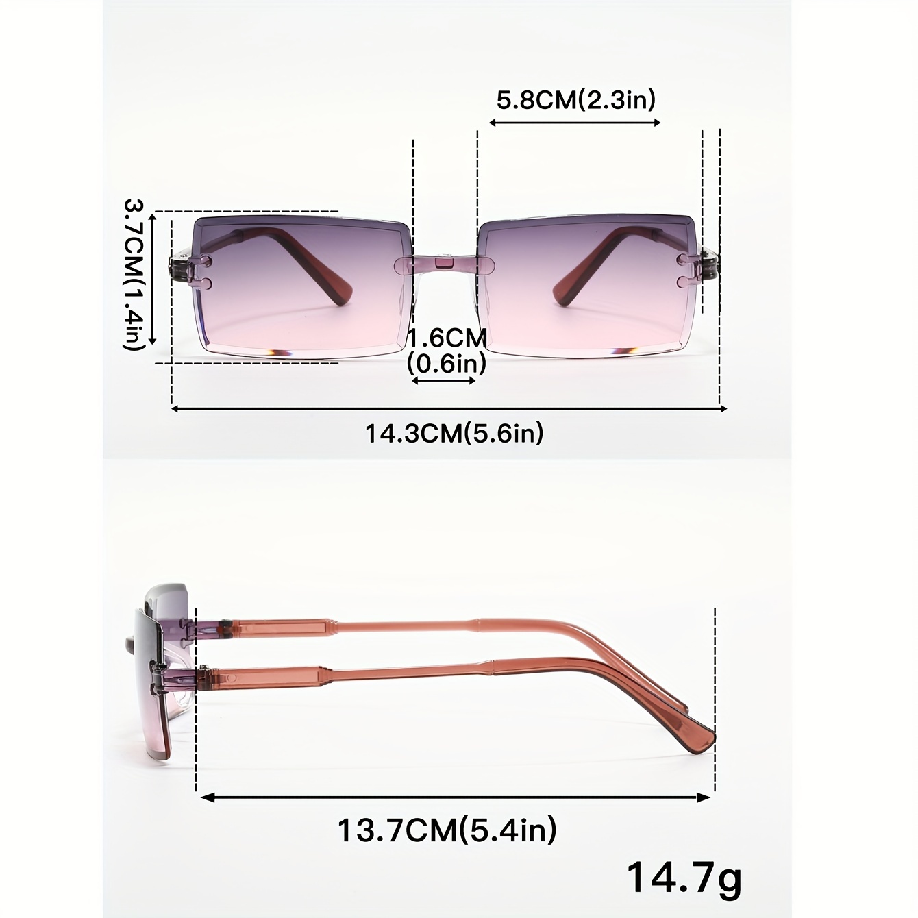 Lunettes de soleil rectangulaires à la mode pour femmes et hommes, nuances décoratives pour documents bonbons mignons pour les vacances, les fêtes à la plage, lunettes UV400, 9 pièces