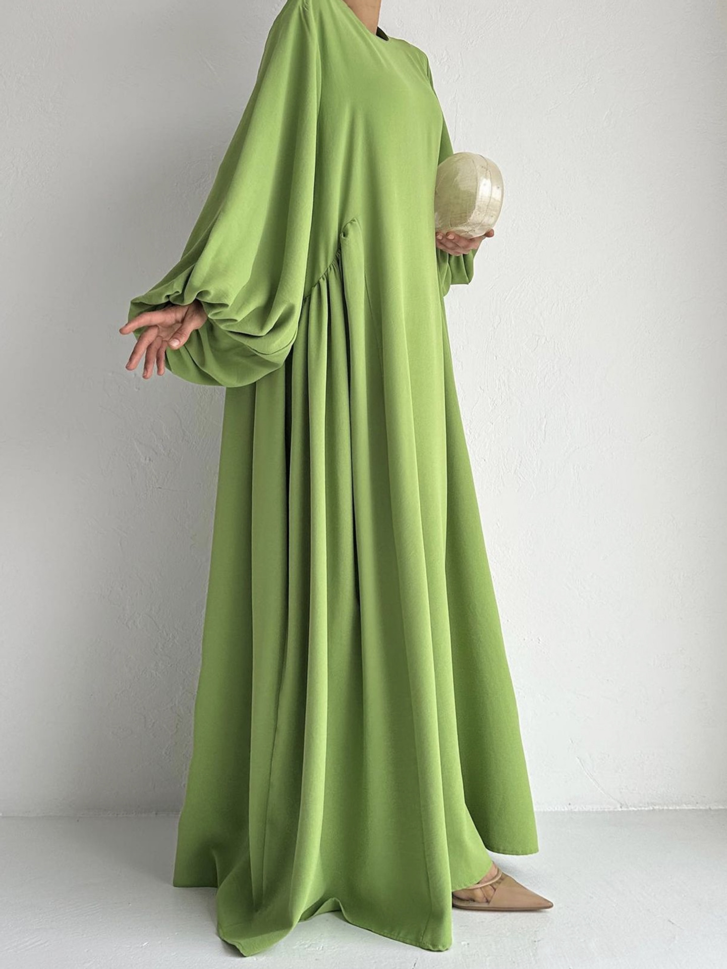 Nouvelles femmes robes musulmanes mode Simple solide Abaya Ramadan Caftan élégant femme décontracté plaine Maxi robe robe modeste pour les femmes