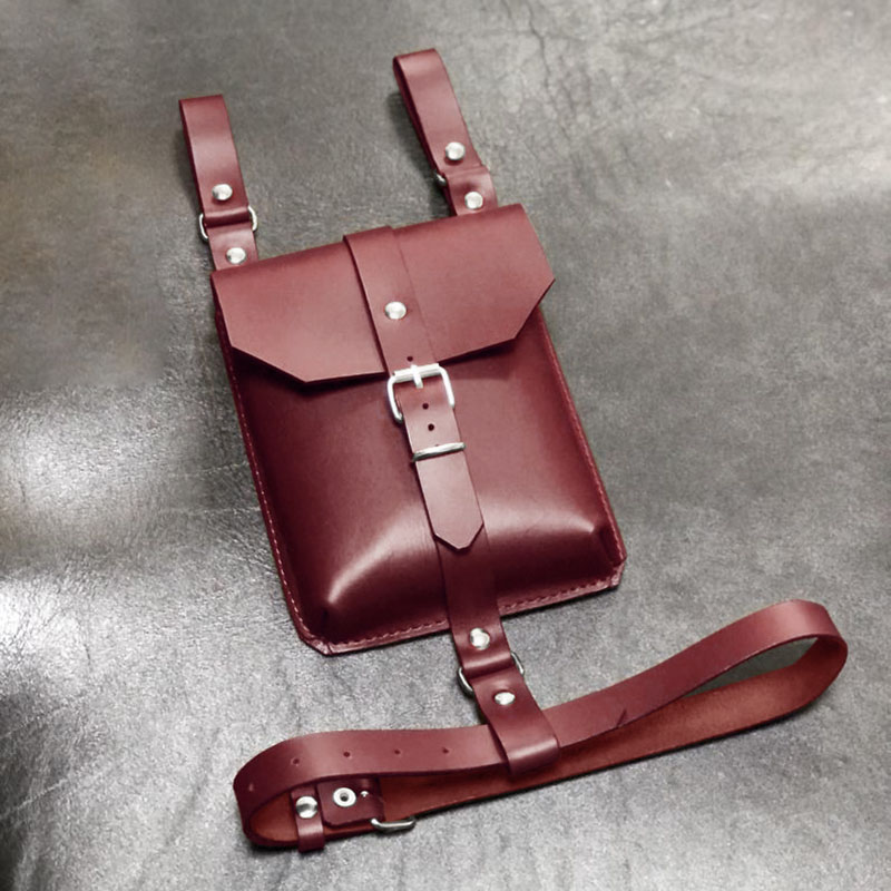 Steampunk jambe harnais ceinture sac Fanny Pack cuir téléphone portefeuille étui gothique jarretière pour hommes femmes LARP chevalier pochette goutte cuisse
