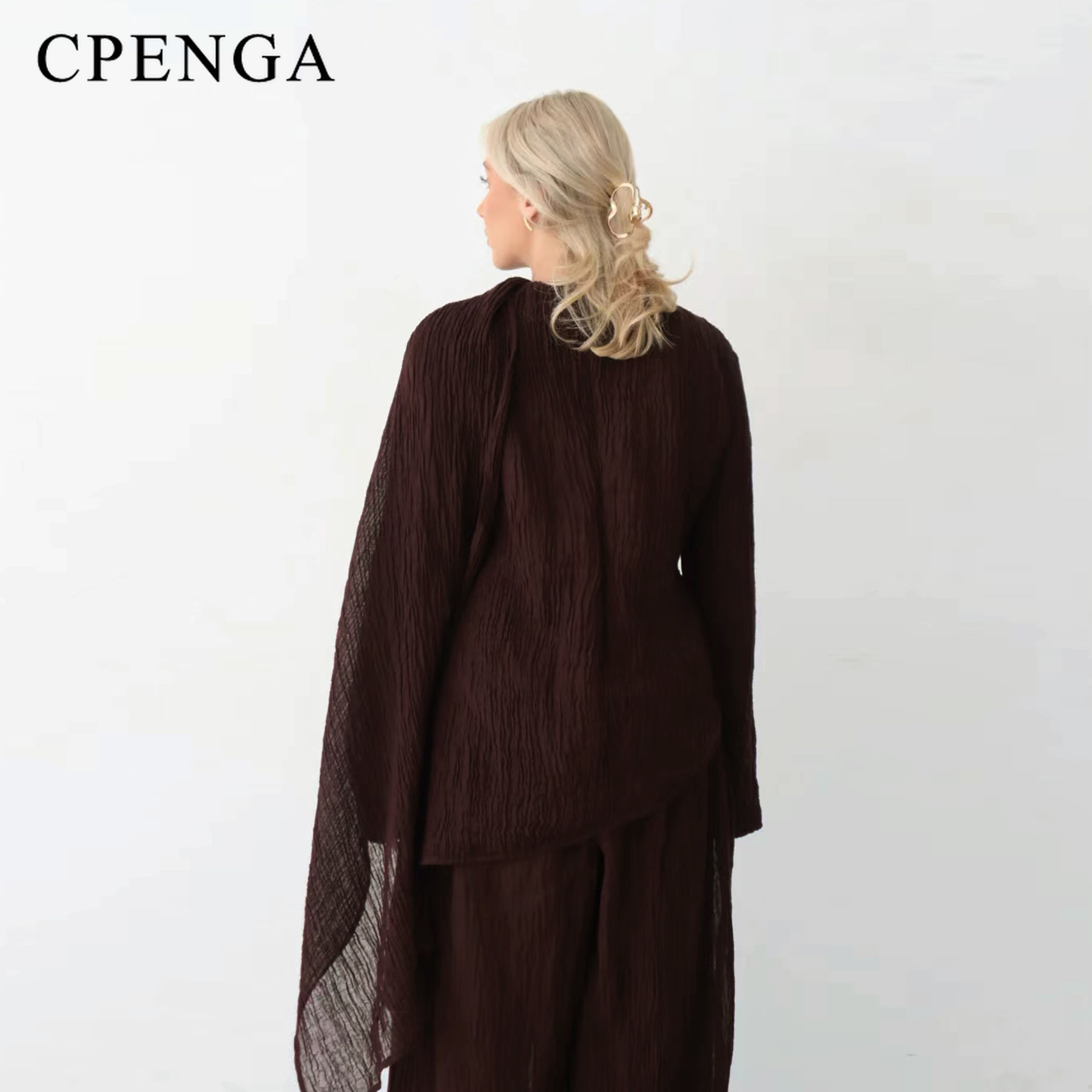 Eid – ensemble Abaya pour femmes musulmanes, élégant, dubaï, couleur unie, Cardigan boutonné et pantalon, tenue modeste islamique, vêtements turcs, 2025