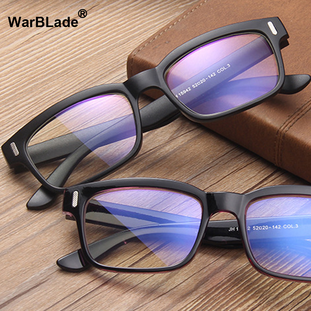 Haute qualité marque Design clair lentille montures de lunettes unisexe lunettes hommes femmes optique anti-fatigue lunettes montures de lunettes