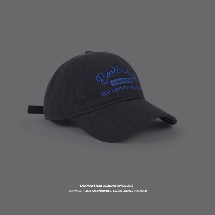 Chapeau femmes lettre broderie casquette de Baseball pour hommes couleur unie casquette à visière coton respirant langue de canard chapeau extérieur pare-soleil