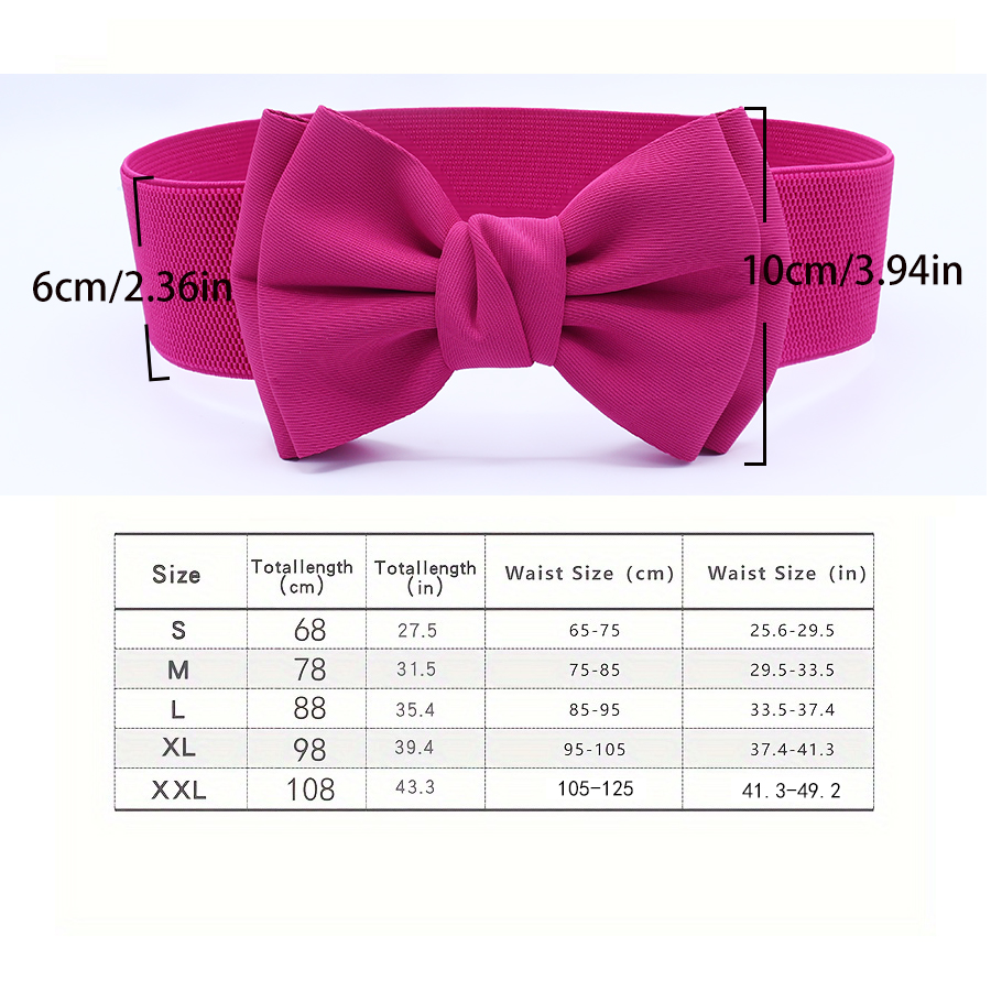 Ceinture élastique à gros nœud pour femmes, large ceinture, mode solide, bretelles de taille pour robe, accessoires de décoration pour vêtements
