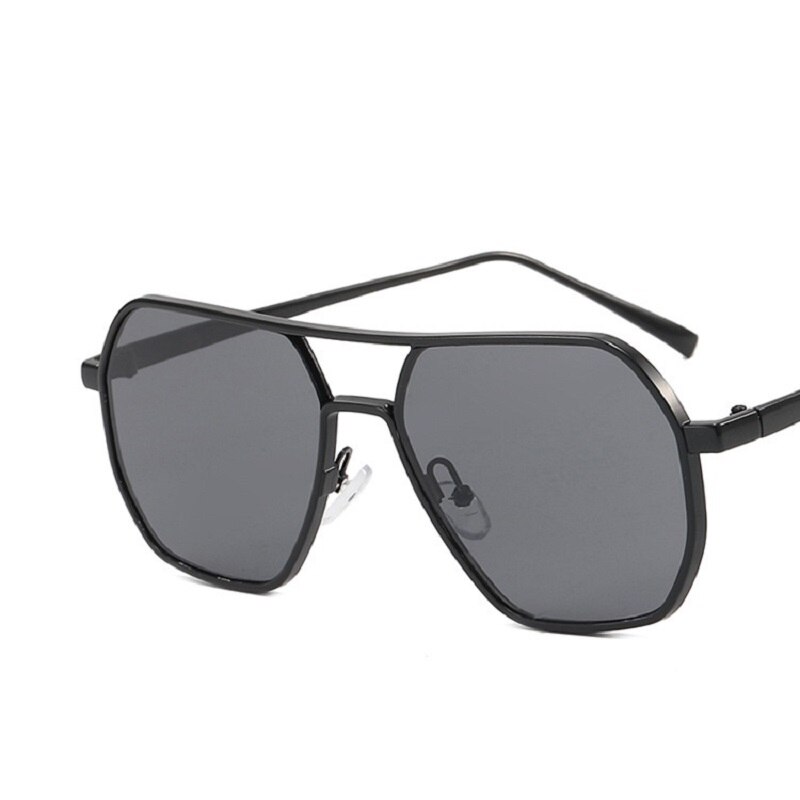 Lunettes de soleil rétro pour hommes, de marque, de haute qualité, avec monture en métal, lunettes de conduite protectrices, UV400