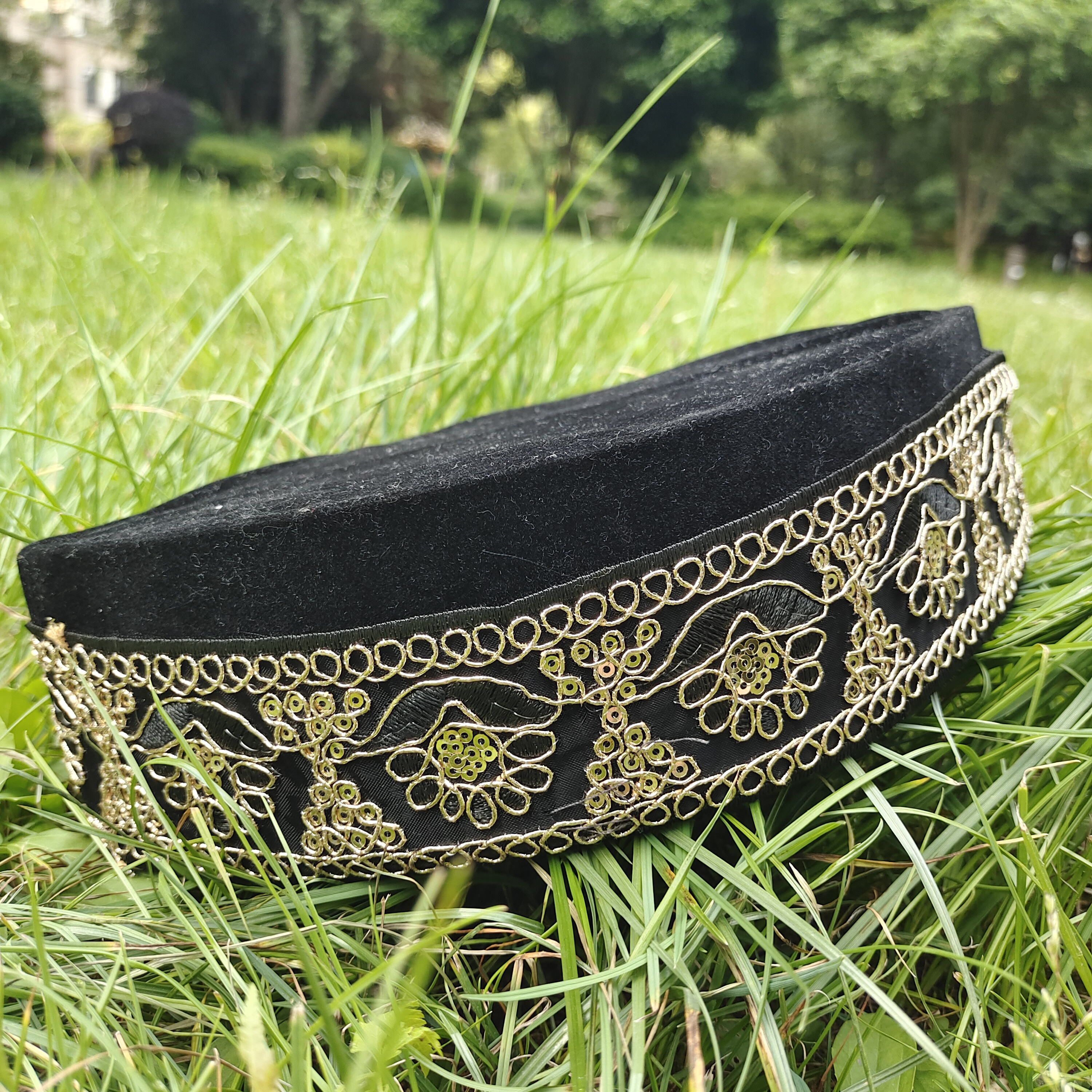 Chapeau Musulman Homme Islam Kufi Tax Products Accessoires de Prière Arabes Saoudiens Chapeau Bateau Malaisien Turban Kippa Topi 0324