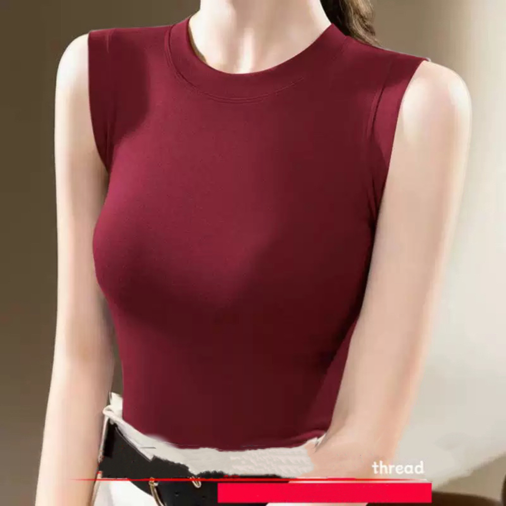 1 pièces printemps été femmes tricoté débardeurs fille mince hauts dame basique décontracté débardeurs col rond t-shirts haut sans manches M ~ 3XL