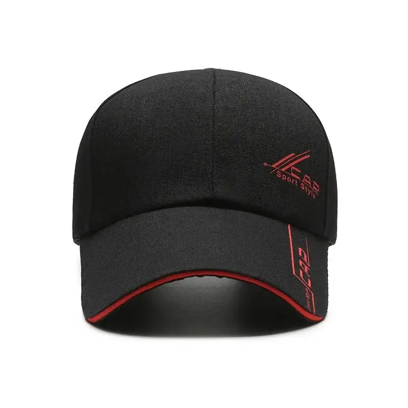 Chapeaux d'été à longue visière pour hommes, casquettes de baseball, style décontracté de printemps, protection solaire pour l'extérieur, chapeaux de pêche, casquettes pare-soleil, site officiel pour femmes.