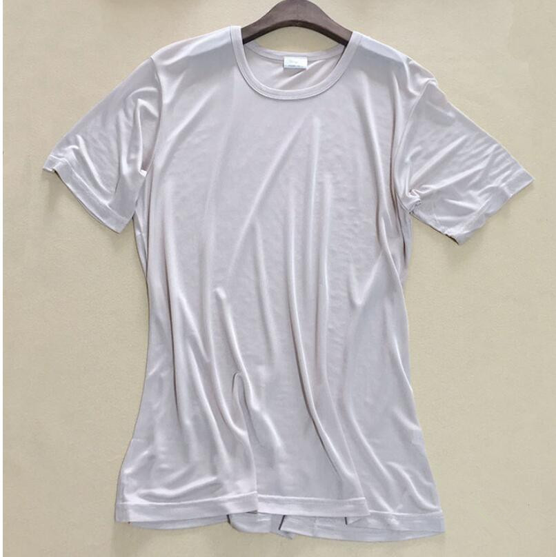 T-shirt fin et respirant pour homme, élastique et décontracté, 100% naturel, printemps été, Y-TB1167