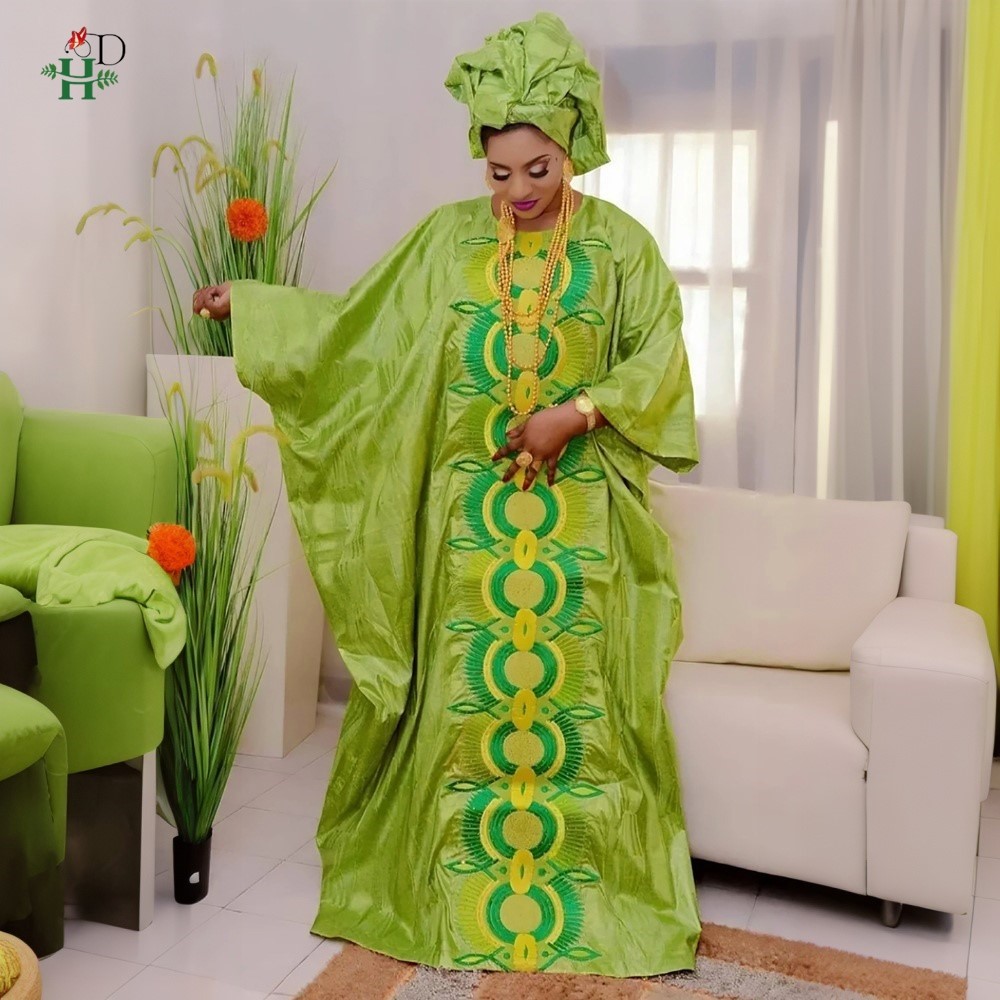 H&D 2026 Nouvelles robes africaines pour femme, robes turques, abayas de luxe élégantes de Dubaï, tenue traditionnelle nigériane brodée