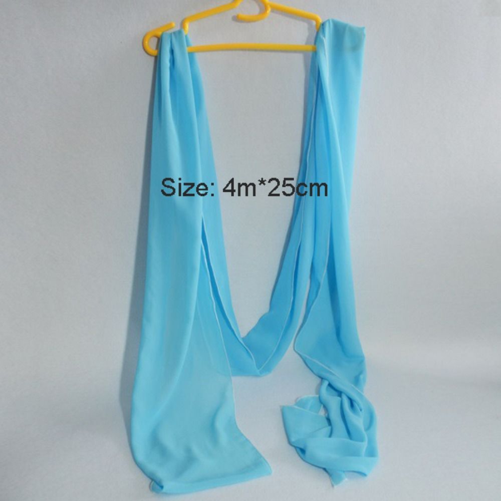 Ruban de danse chinoise classique en mousseline, style traditionnel, pour costume d'opéra, étoffe éthérée, long châle Hanfu
