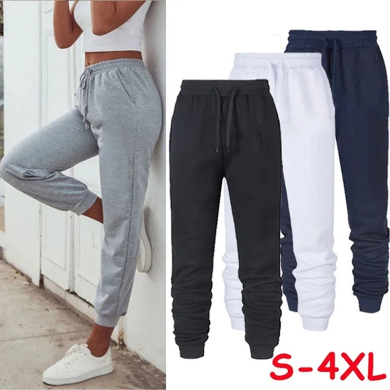 Pantalons de sport pour femmes, pantalons de survêtement décontractés, à la mode, pour Jogging, quatre saisons, vêtements polyvalents quotidiens, nouvelle collection 2024
