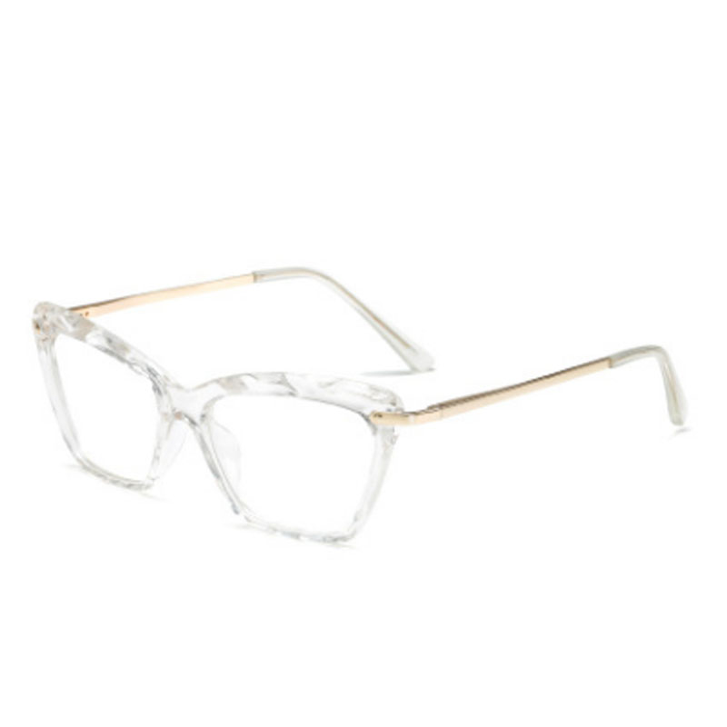 Lunettes à verres optiques pour myopie pour femmes et hommes, montures en métal carillon, lunettes classiques, verres clairs, lunettes de soins de la vision, mode 2020