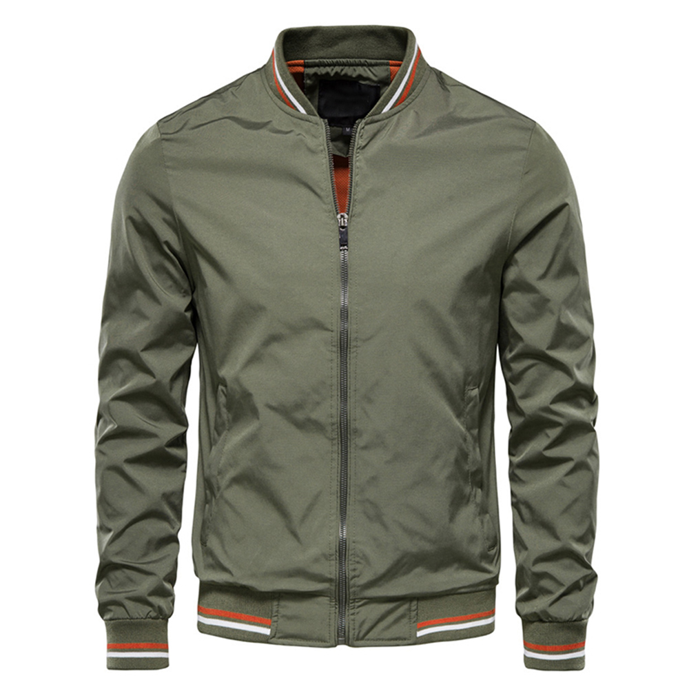 Printemps été Bomber veste hommes noir décontracté coupe ajustée Baseball hommes vestes nouvelle mode d'automne haute qualité vestes pour hommes