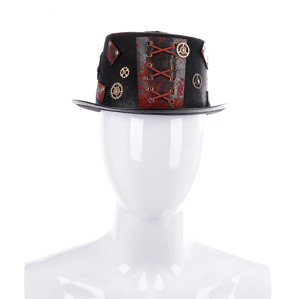 Chapeau rétro Steam Punk pour Festival de musique, couvre-chef à la mode, spectacle de magie, accessoire de Style gothique
