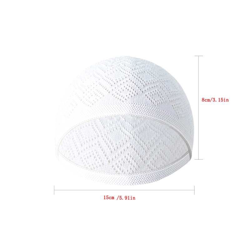 Bonnet tricoté chapeau turc musulman hommes femmes chapeaux de prière unisexe bonnets casquette chaud islamique Ramadan hommes Wrap tête casquettes