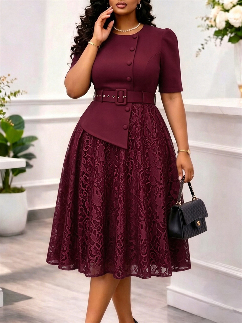 Robes de Soirée Élégantes en Dentelle pour Femmes – Robes de Bal, Anniversaire, Mariage – Collection Été 2026 – Tenues de Bureau Maxi pour Dames – Vêtements Turcs
