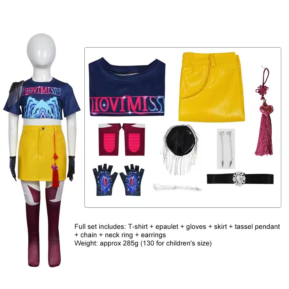 Tenue de Cosplay Anime pour Femme – Robe Imprimée pour Halloween, Noël, Expositions de Bandes Dessinées et Fêtes – Vêtements de Cosplay pour Dames
