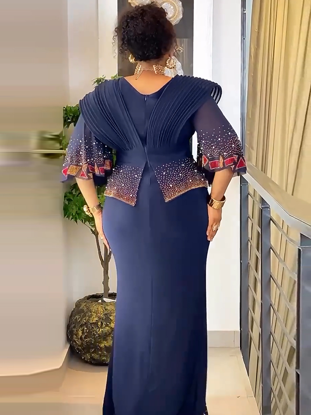 Robes de soirée de luxe pour femmes, longue robe de soirée sirène brillante, vêtements africains, robe de bal de mariage, robe longue de soirée, kaftan Dubaï