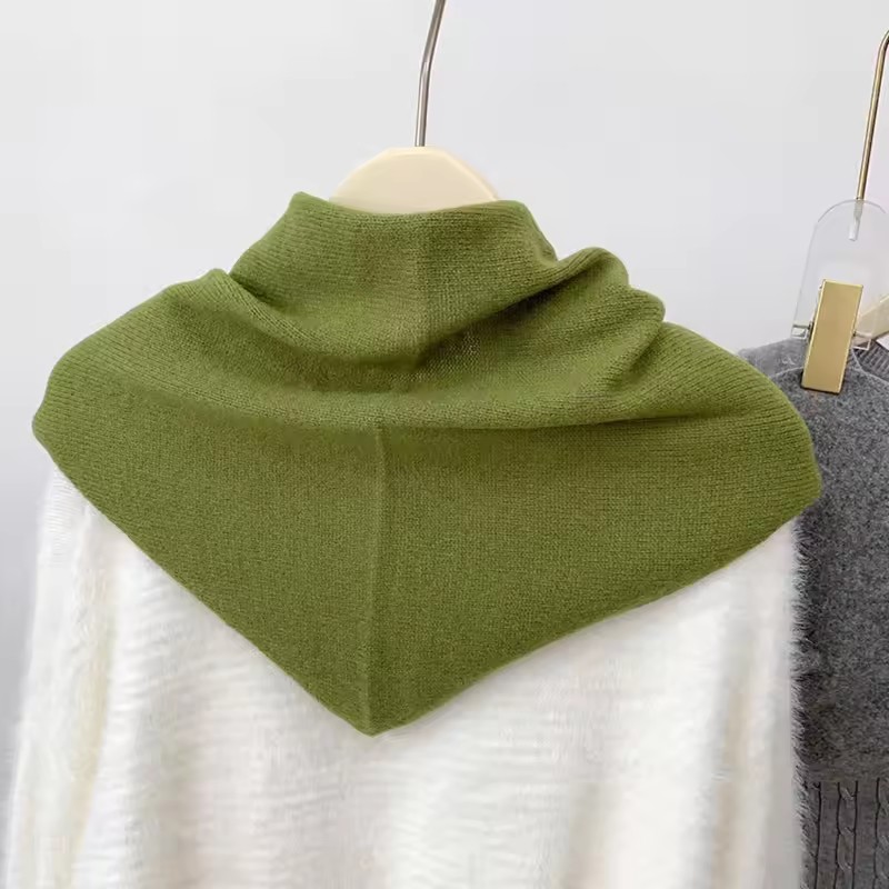 Écharpe triangulaire australienne 100% laine pour femmes, Niche coréenne britannique rayée, petit châle Triangle, foulard tricoté chaud, cadeau