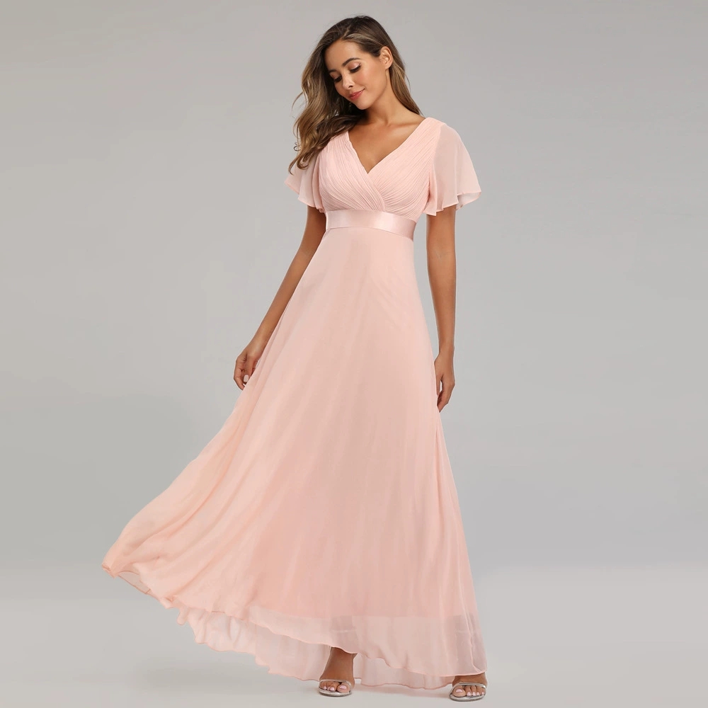 Robes longues pour femmes robe de soirée élégante en Tulle vert avec paillettes grande taille robe de soirée formelle