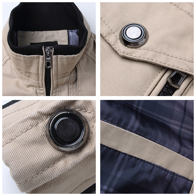 Bomber veste hommes mode décontracté coupe-vent veste manteau hommes printemps automne nouveaux vêtements d'extérieur chauds solide Stand mince veste hommes
