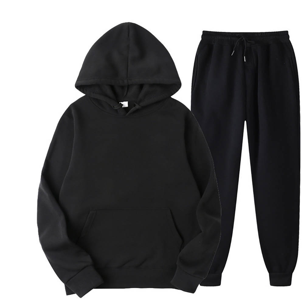 Survêtement pour hommes sweats à capuche et pantalons de survêtement de haute qualité mâle quotidien décontracté sweat à capuche de sport costume de Jogging