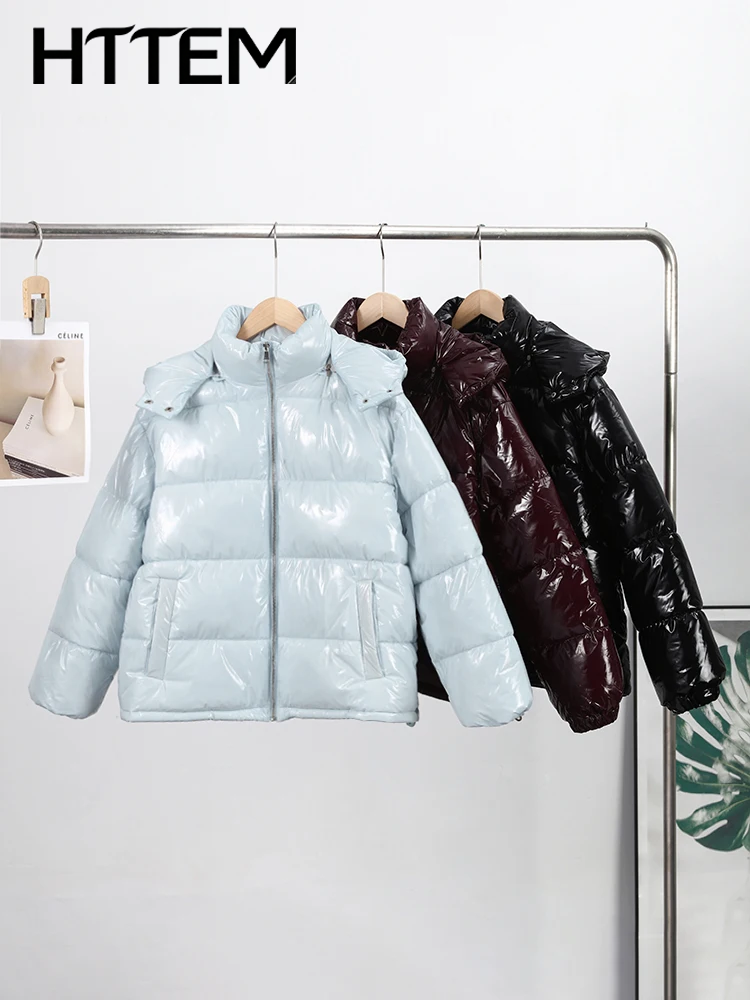 Manteau à capuche en coton pour femme, mode hiver 2026, décontracté, chaud, manches longues, fermeture éclair, poches élégantes, vêtements d'extérieur pour femme, hiver 2026
