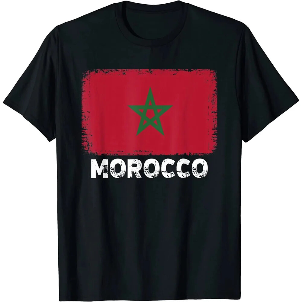 T-shirt graphique imprimé en 3D pour hommes, T-shirt unisexe, Zones Me, Totem, Emblem, Spirit Marocain, MA, Feel, 2024