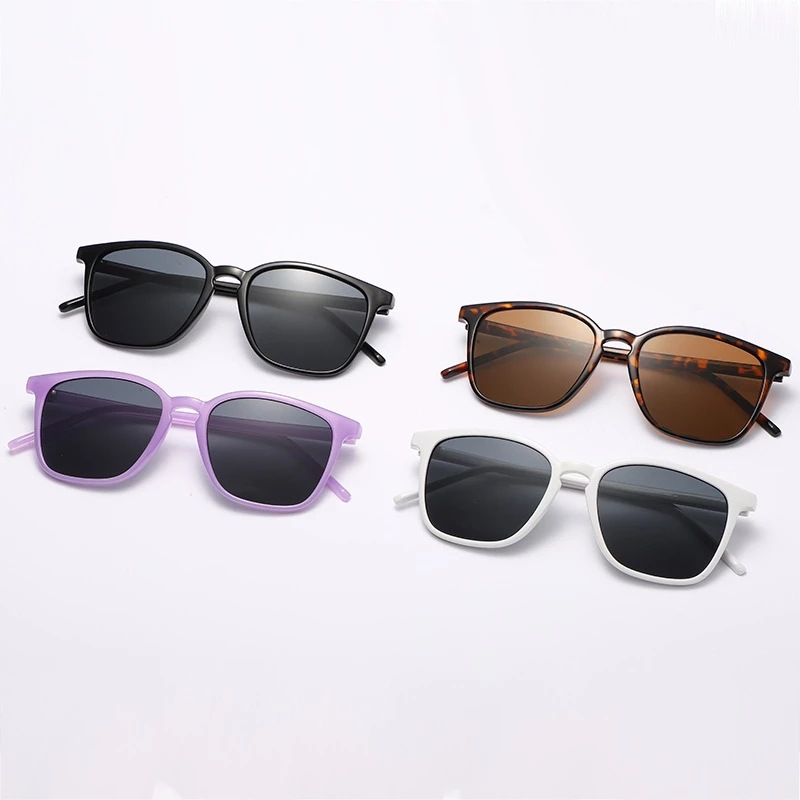Lunettes de soleil carrées vintage tendance pour femmes, lunettes de soleil de marque de luxe, lunettes de soleil rétro pour femmes, lunettes de soleil UV400