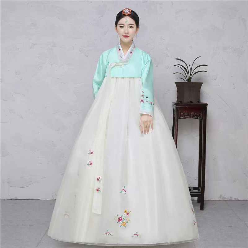 Hanbok Costume National ethnique pour femmes, nouveau Costume de spectacle de photographie, Costume de danse Dae Jang Geum, jupe longue