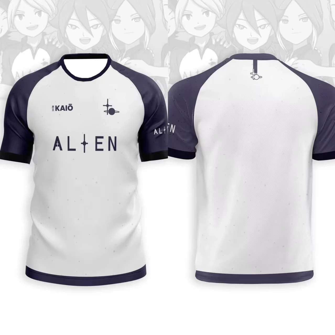 Jersey Anime Football Inama onze Joint impression 3D T-shirt hommes femmes mode surdimensionné à manches courtes hauts t-shirts vêtements de moto