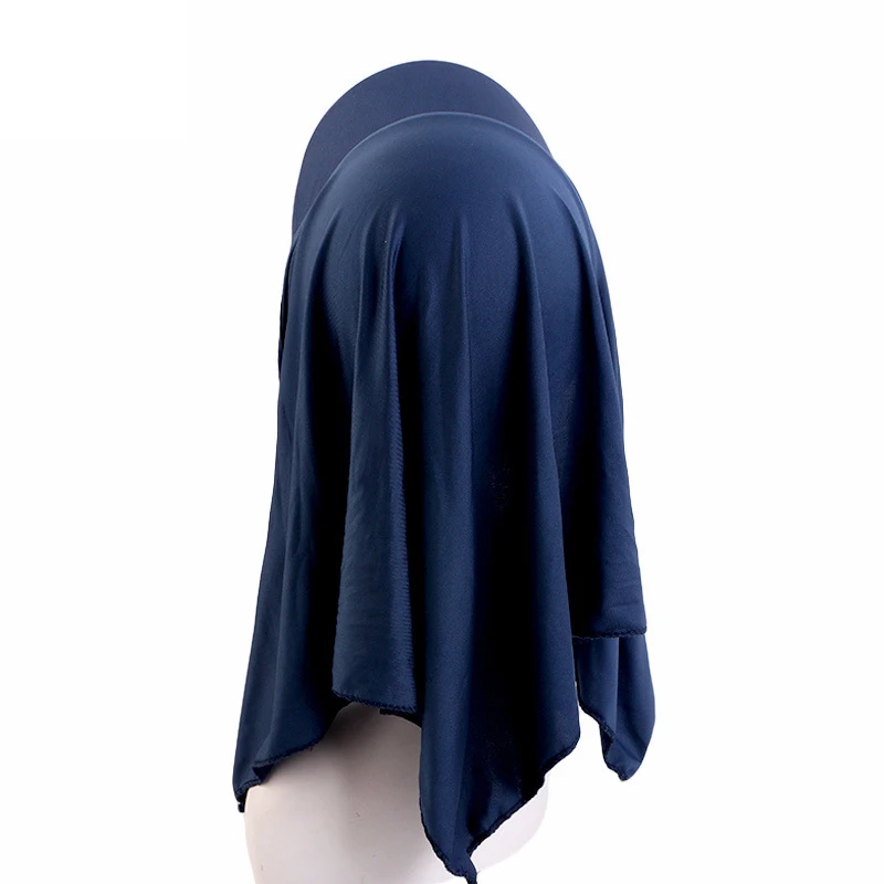 Casquette à Bord pour Femme Musulmane, Visière Solaire avec Turban artificiel astique Pré-Attaché, Foulard de Tête, Hijab, Perte de Cheveux, Chapeau d'Extérieur, Bandana, Sauna