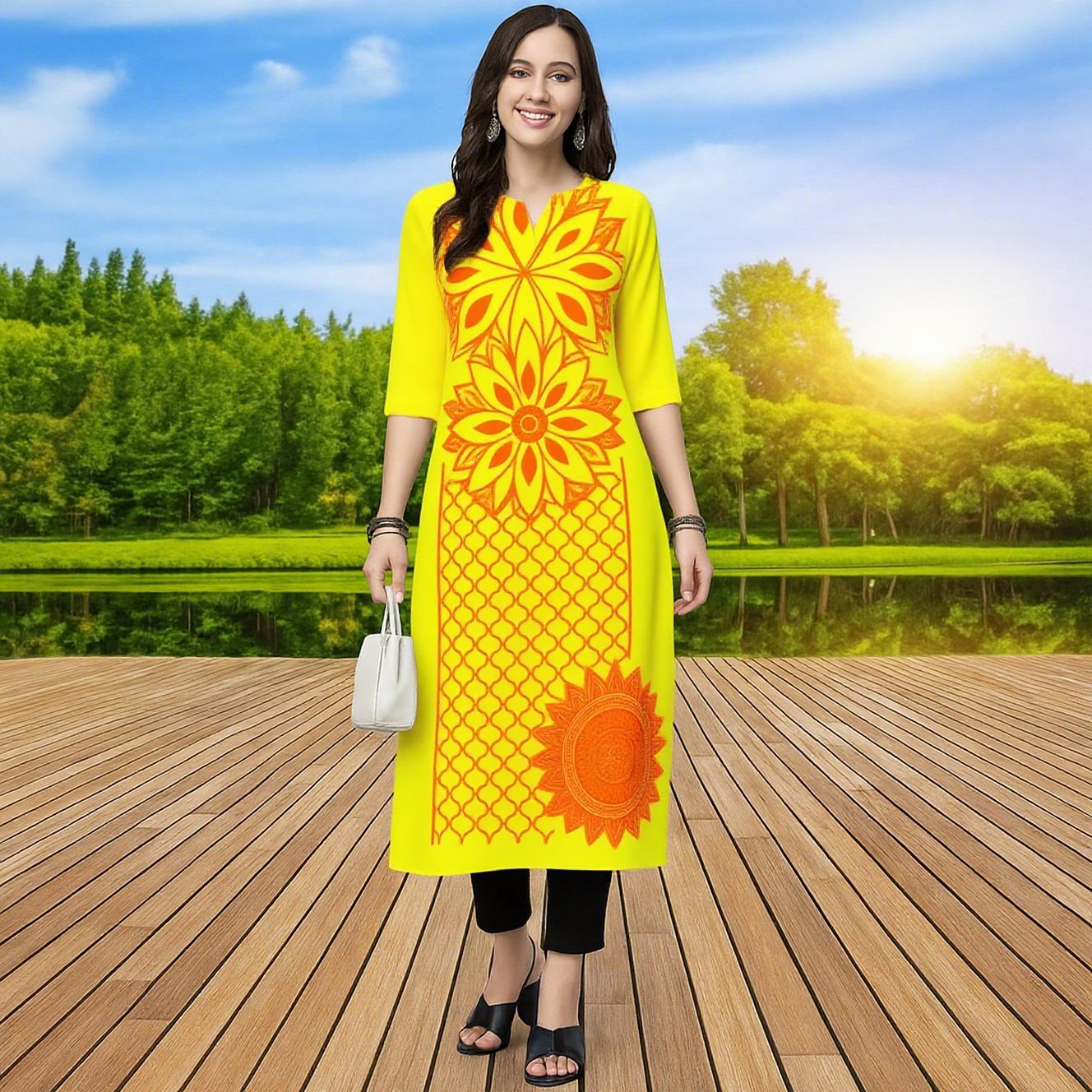 Kurtta – robe Kurt confortable pour femmes musulmanes, à la mode, Tube droit, fleurs, décontractée, ethnique, arabe du moyen-orient, 2026