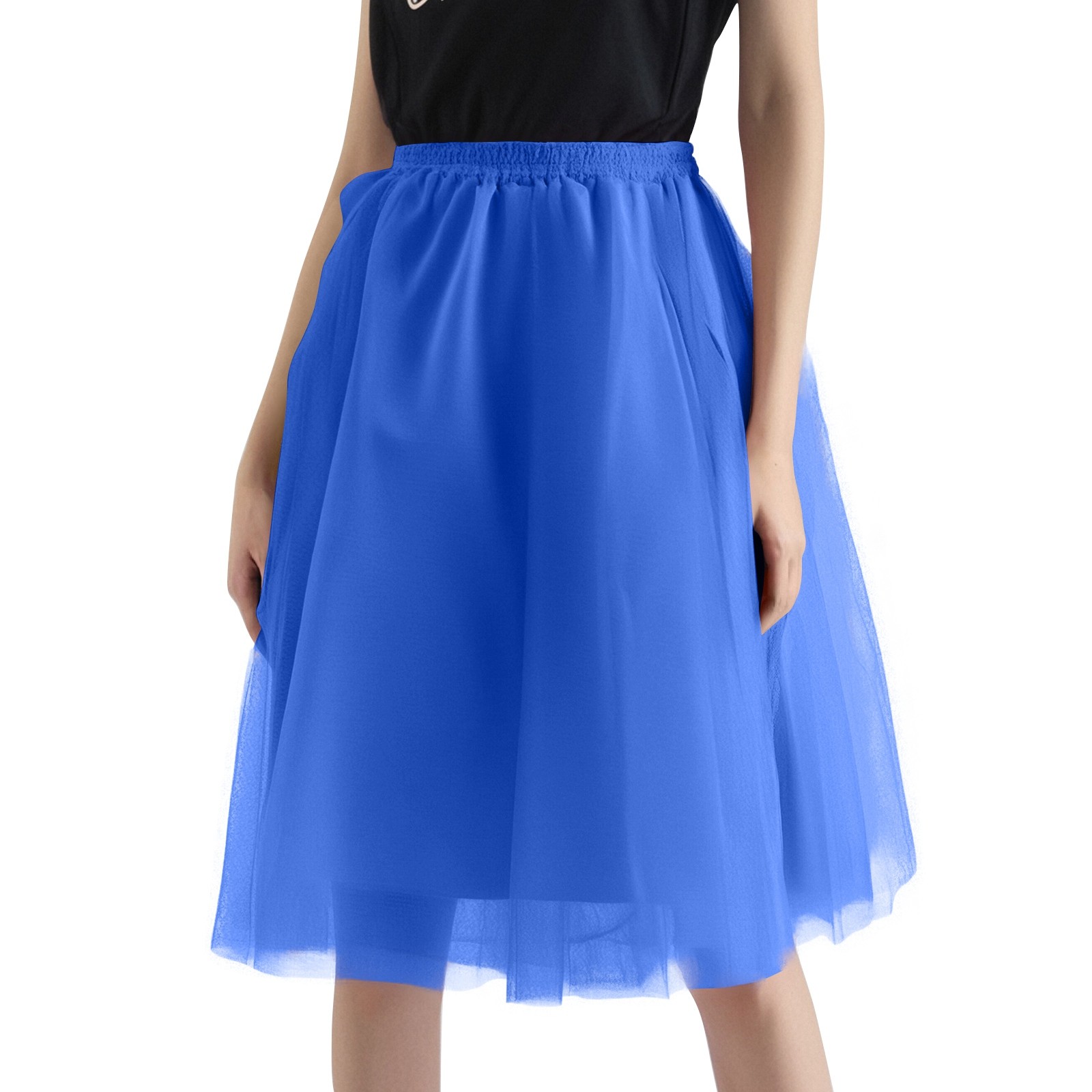 Jupe Tutu pour femmes, jupe rétro de fête en Tulle, jupon Rockabilly, sous-jupe, robe de danse, jupe en maille Cosplay, années 50