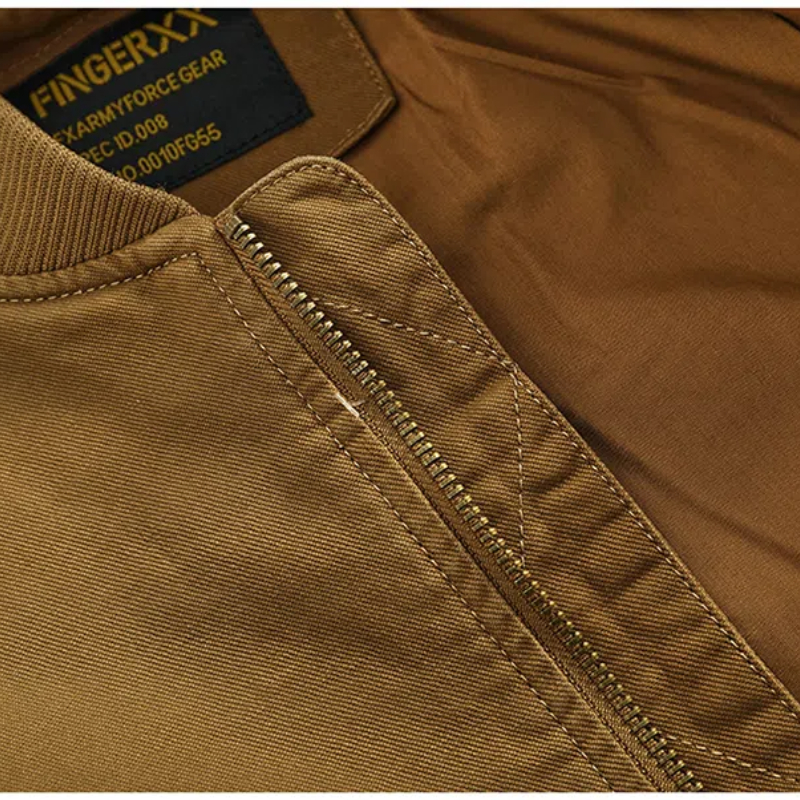Veste de vol tissée vintage pour hommes, haut décontracté, opérabilité UR, marque de mode, classique