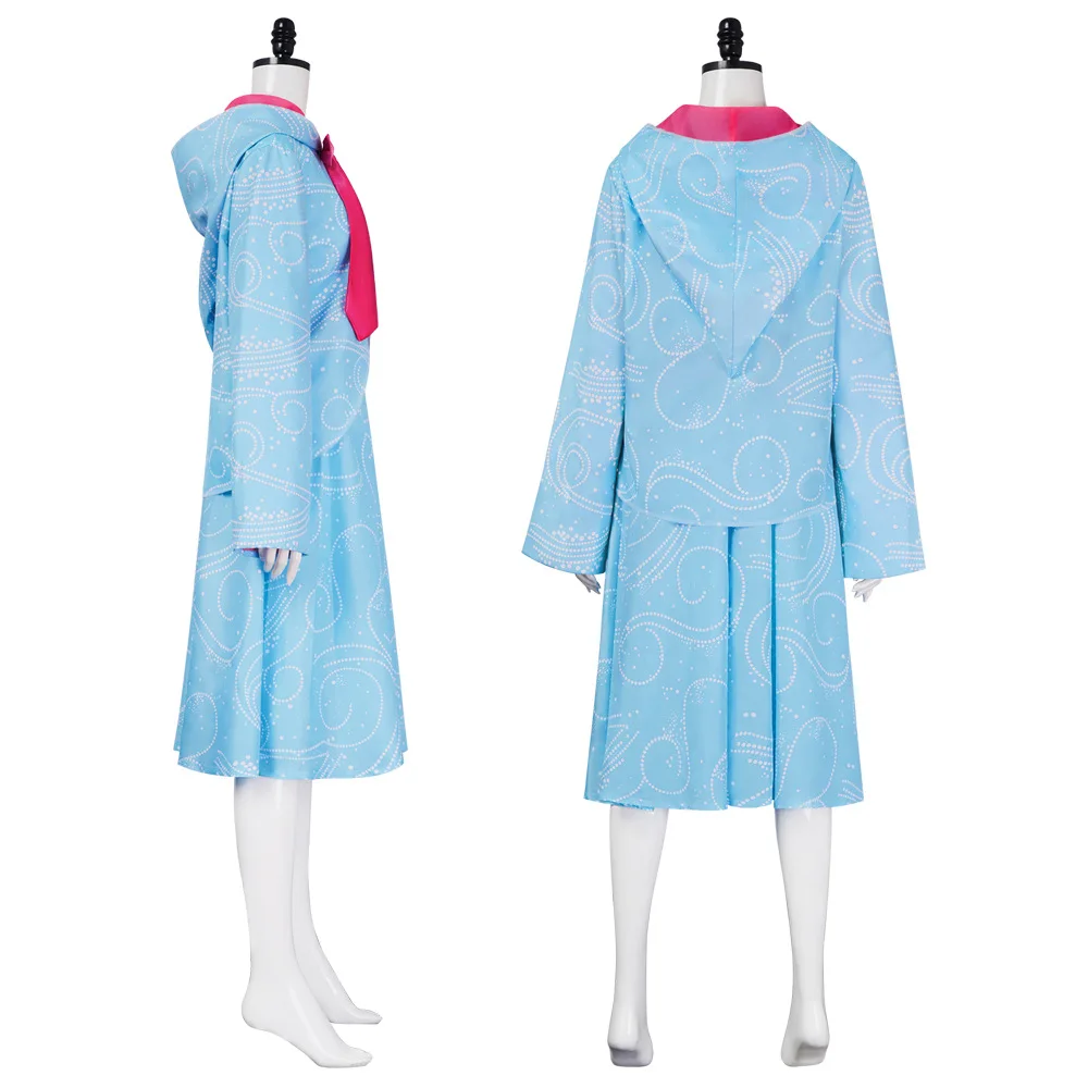 Robe de Fée Godmother Qiyuan pour Femme, Cape à Capuche de Luxe, Costume de Fête d'Halloween, Cosplay, Carnaval, Motif Fantaisie