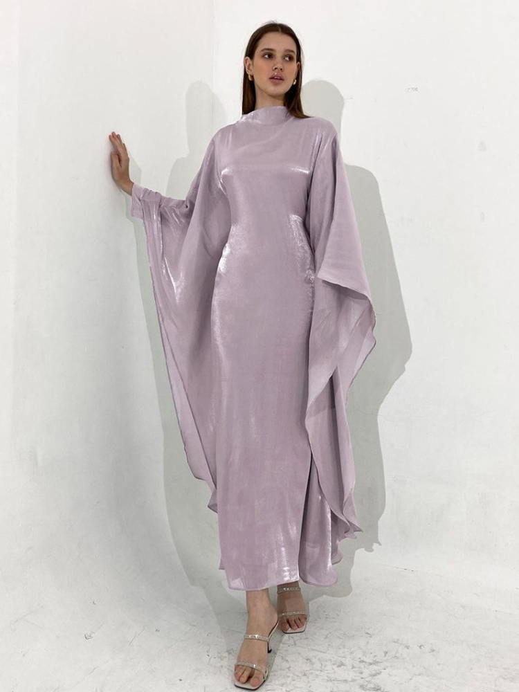 Eid Ramadan-Robe Longue pour Femme Musulmane, Manches sulf, Abaya, Maroc, Kaftan, Éducatif, Dubaï, Turquie, Jalabiya