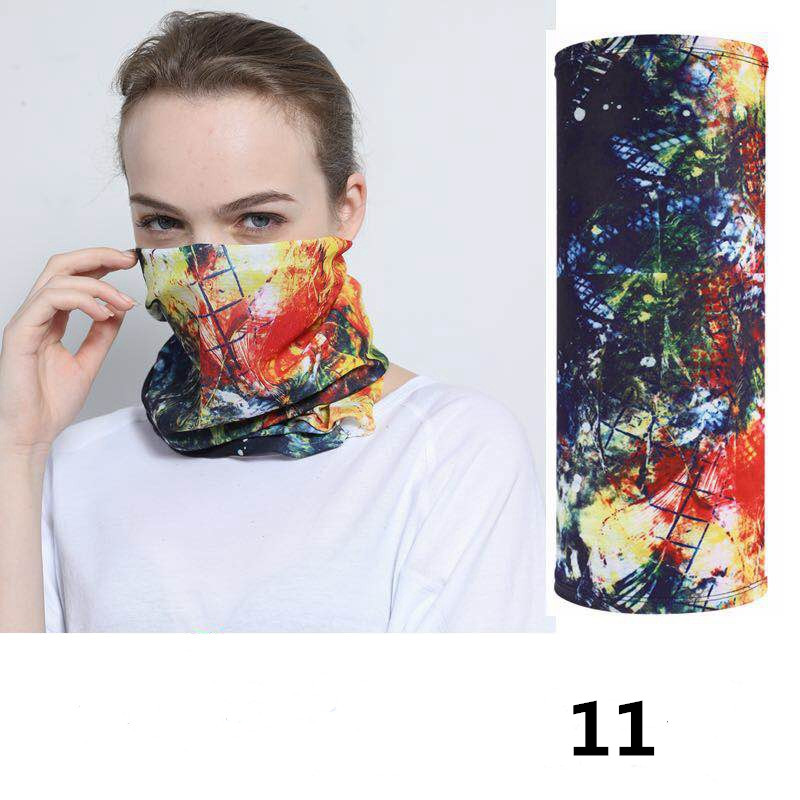 Bandeau Magique Multifonction en Microfibre pour Hommes et Femmes – Cache-cou, Foulard, Bonnet Pirate, Snood Élastique, Chouchou, Balaclava pour le Cyclisme