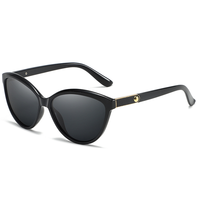 Lunettes de soleil polarisées de luxe pour femmes, haute qualité, mode dames, Design Vintage, œil de chat, lunettes de soleil pour femmes