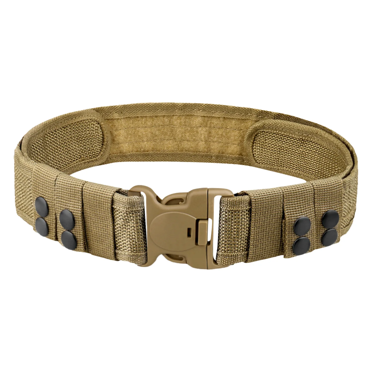 Ceinture en nylon pour hommes, ceinture tactique multifonctionnelle tissée en polyester pour sports de plein air, sangles de taille, parfaite pour les aventures en plein air